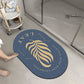 Bathroom Floor Mats Toilet Absorbent Floor Mats Modern Household Net Red Mats Toilet Door Entry Mats 50*80cm