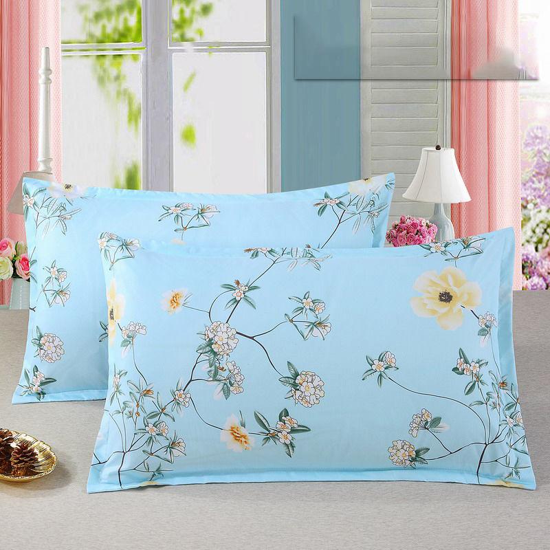 Two Home Middle Pillow Genuine Zipper Removable and Washable Pillow Core One Adult Single Pillow Set Free Pillowcase