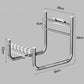 Stainless Steel Bathroom Basin Rack Washbasin Rack Kitchen Cutting Board Pot Cover Rack Basin Storage Rack Nail-free Wall Hanging Rack Basin Rack