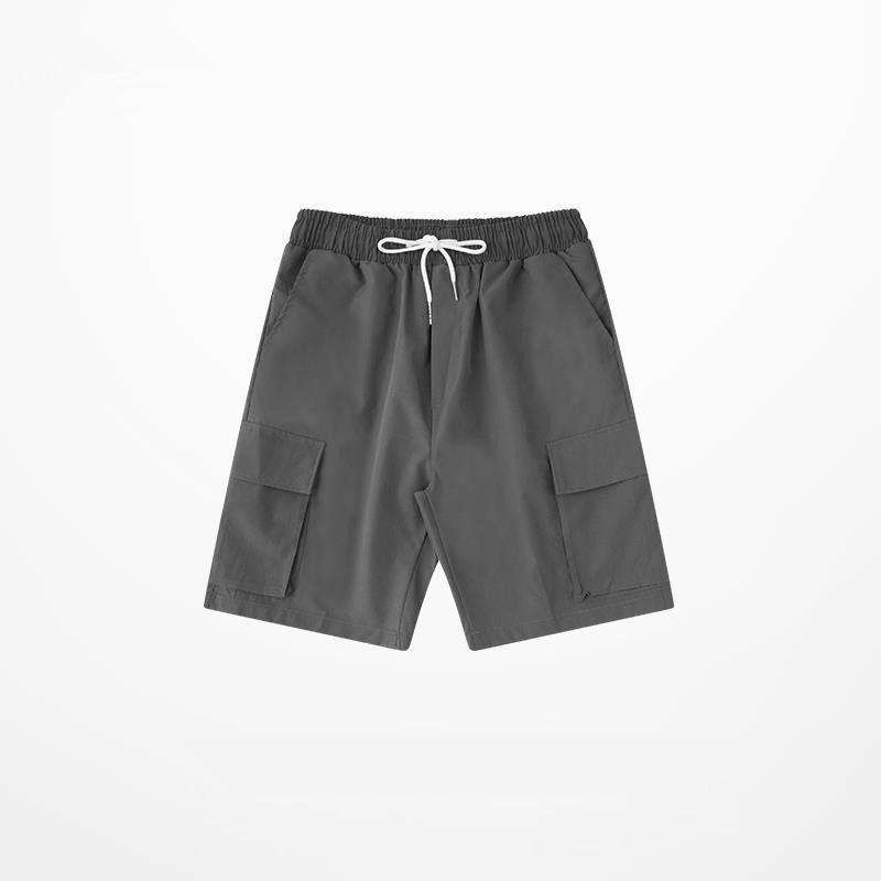 Men's Overalls Men's Summer Wild Straight Shorts Thin Pants Loose Five-point Casual Pants Students