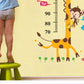 Giraffe room living room background wall sticker removable