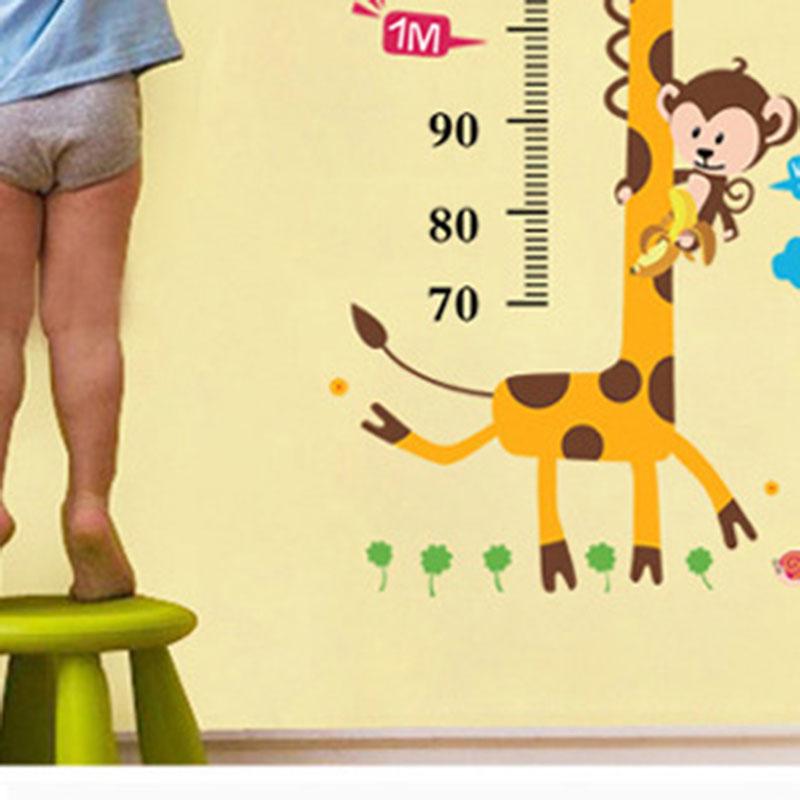 Giraffe room living room background wall sticker removable