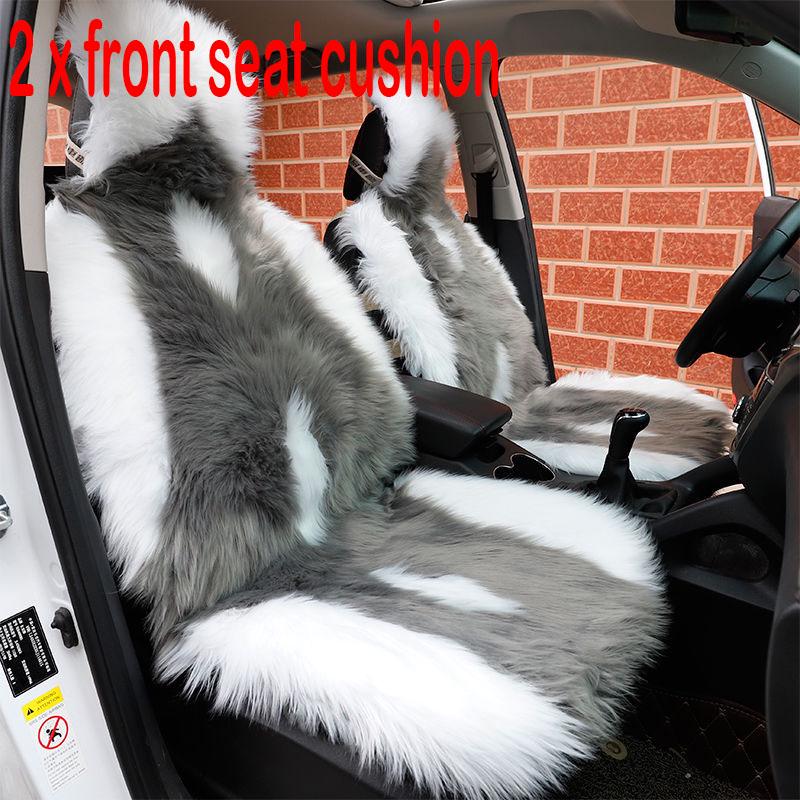 Winter Wool Car Seat Comfortable and Warm Plush Universal Seat Wool Car Seat Cushion