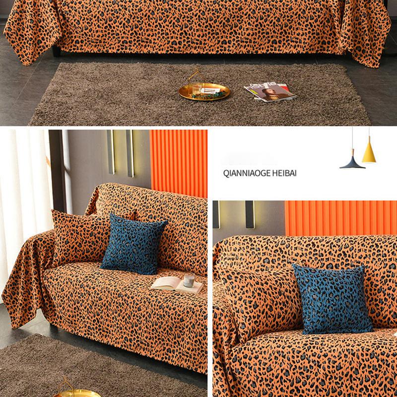 Leisure Sofa Blanket Bed Quilt Houndstooth Style Light Luxury Sofa Towel Universal Cover Modern Fabric Sofa Cushion Non-slip Anti-scratch