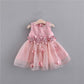 Ma&Baby 1-7Y Summer Princess Toddler Kid Child Girls Tutu Dress Party Wedding Birthday Dresses for Girl Pearl Bow Costumes