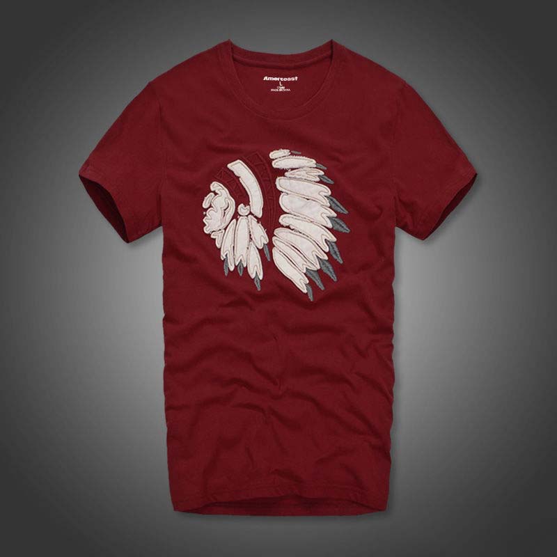 Short-sleeved T-shirt Men's Spring and Summer Brushed Plus Size Bottoming Shirt All-match Cotton Youth Shirt