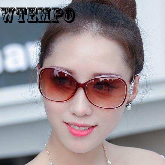 WTEMPO Sunglasses unisex women fashion retro vintage sunglasses square metal frame