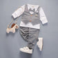 Baby Suit Three-piece Suit Children Boy Suit Kids British Style Flower Girl Dress Tide