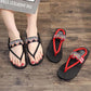 women Flip-flops Thick-soled Sandals and Slippers Ladies Summer Fashion Outer Wear Flip-flops Beach Shoes