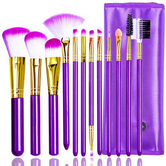 Cosmetic Makeup Brushes Foundation Blush Lip Eyeshadow Brush Fan Kits Powder Makeup Brushes Set