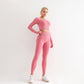Yoga Clothing Set Sports Suit Women Sportswear Sports Outfit Fitness Set Athletic Wear Gym Seamless Workout Clothes for Women Fitness Jogging Suit