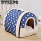 Dog Bed Cat Puppy Rabbit Pet Warm Soft Warm Pet Kennel Sofa Sleeping Bag House Puppy Cave Bed