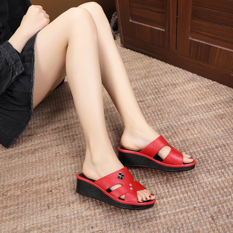 Women Summer Slippers Casual Ladies Sandals Platform Non-slip Female Shoes Soft Wedge Outdoor Women Slippers
