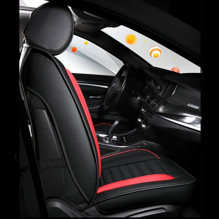 Five Seat Leather Cushion Car Cushion Cartoon Four Season GM Seat Covers Full Surround