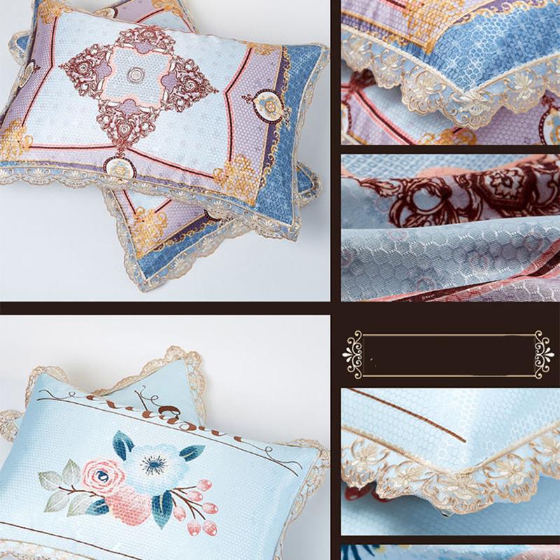 A Pair of Genuine Ice Silk Pillowcases Can Be Machine Washable