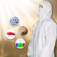 Full Body Protective  Isolation Clothing Laminated Non-woven Fabric Protection Suit