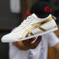 PU Leather White Shoes Korean-style Men Shoes Breathable Students Shoes Couples Sports Footwear