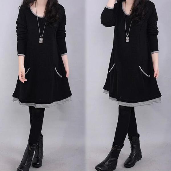 Winter Warmth and Thickening Bottoming Shirt, Large Size, Long-sleeved Long-sleeved T-shirt, Women Wear Clothes Outside