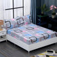 Mattress Cover Printed Non-slip Fit Sheet Queen Size Bed Mattress Cover Dust Cover