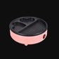 600W Round Electric Bakeware BBC Nonstick Pan Frying Egg Machine Flat Bottom Frying Pan Kitchen Supplies