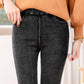 Fleece Jeans Women Wear Thick Stretch Pants In Winter, High Waist Pants with Small Feet To Keep Warm and Thin Slim Pencil Pants