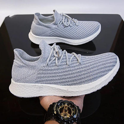 Men's Net Breathable Running Shoes 2021 Summer New Wild Trend Ultra Light Casual Sports Shoes Men