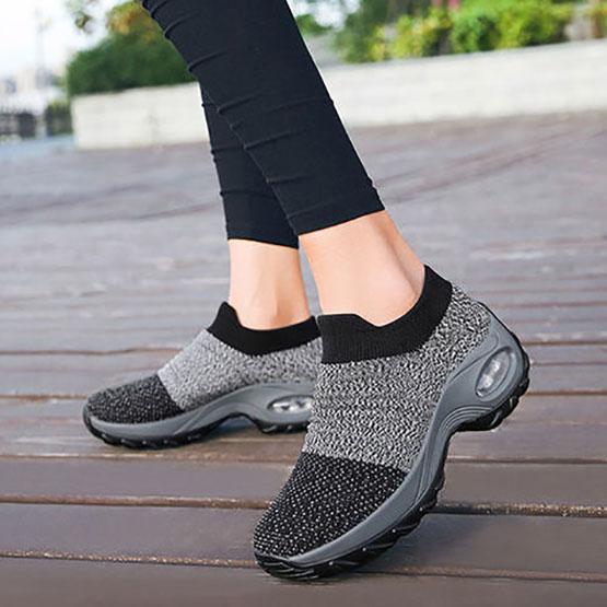 Women's Autumn Casual Shoes Non Slip Soft Sole Running Shoes Spring Breathable Sports Sneakers