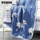 WTEMPO Brand Fashion Cotton Cartoon Summer Cool Thin Quilt Machine Washable Comfortable Breathable