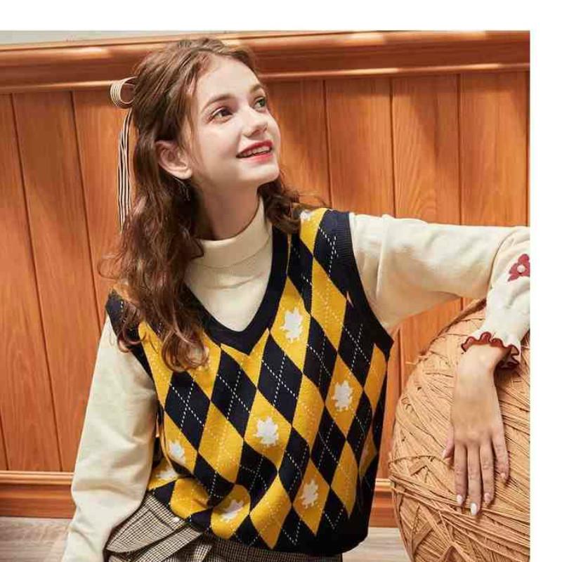Pofulove Turtleneck Base Sweater Autumn and Winter Long-sleeved Pullover Flower Embroidery Sweater
