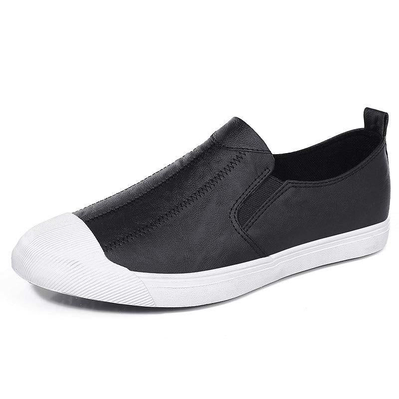 Plus Size 38-44 Summer Men Leather Sneakers Comfortable Deodorant Running Basketball Shoes Breathable Shockproof Non-slip Shoes