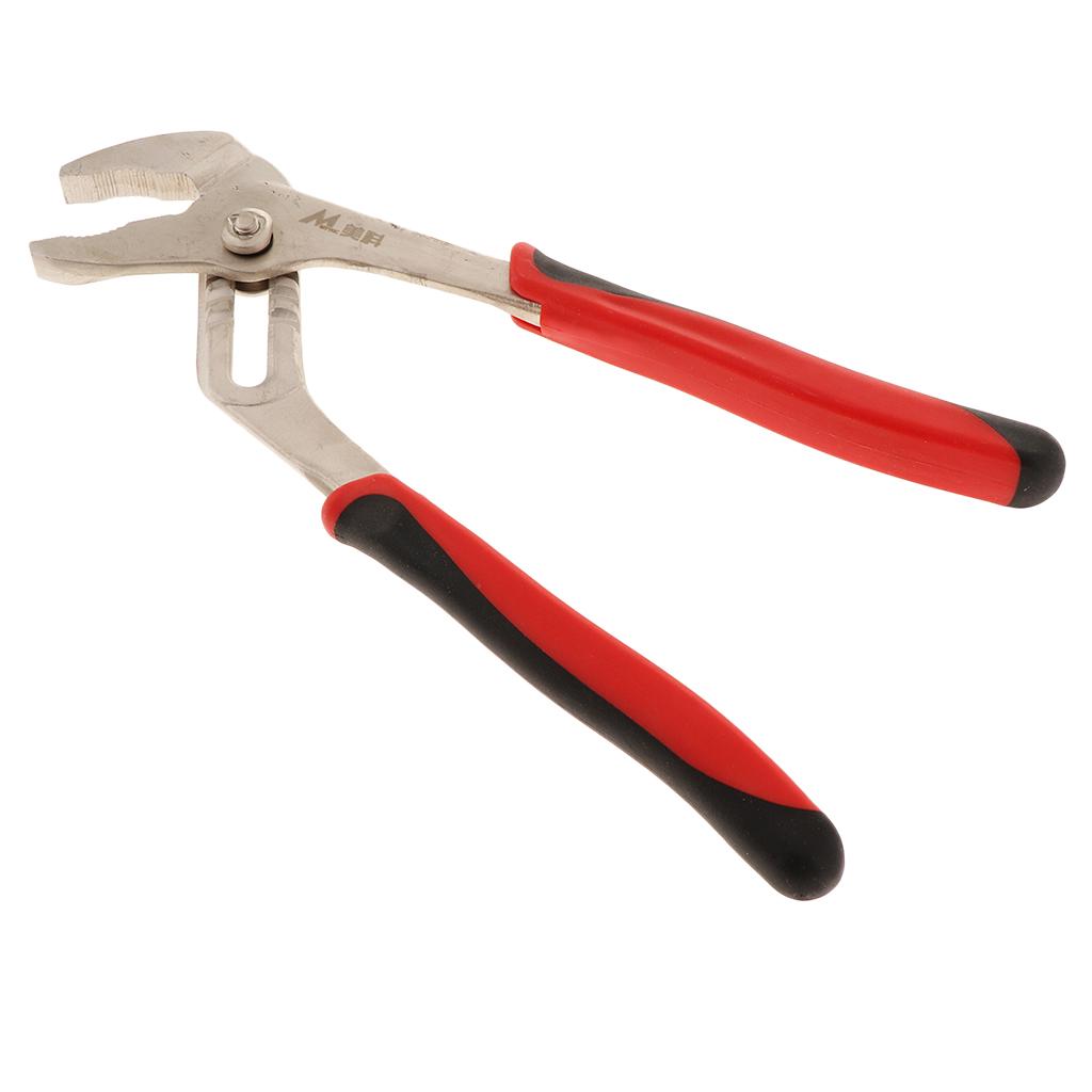 Adjustable Water Pump Pliers Quick Release Pipe Pliers Straight Claw Groove Joint Pliers Hand Tool