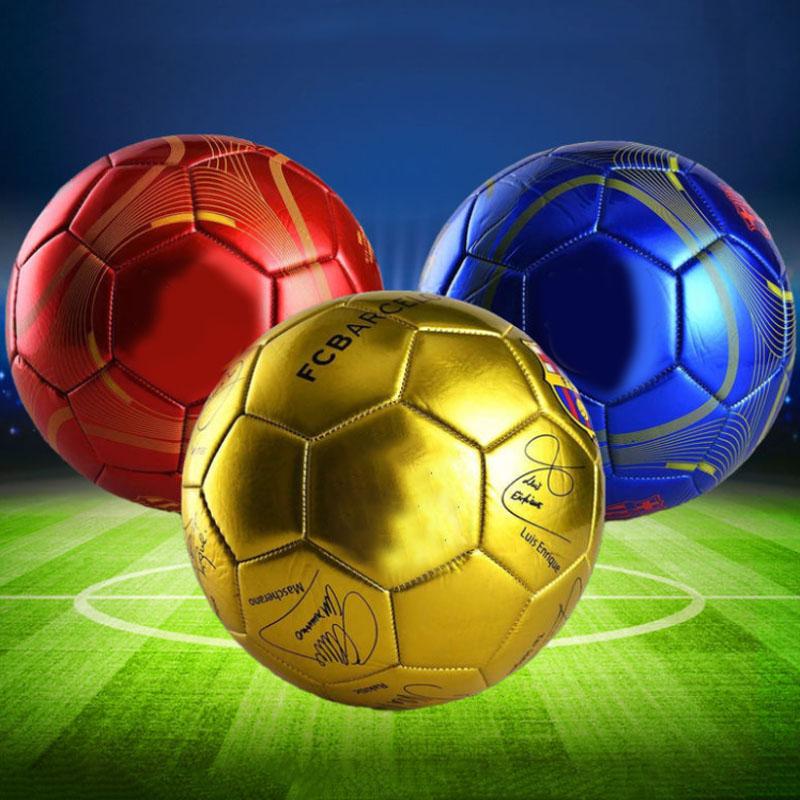 Size 5 Spain Soccer Ball PU Leather Football Wearable Soccer Training and Competition Ball Sporting Goods