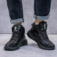 Plus Velvet Couple Sneakers New Winter Warm Cotton Shoes Women's All-match High-top Sneakers