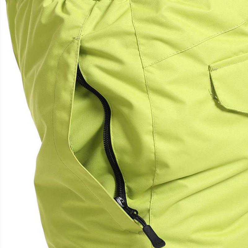 Winter Women's Ski Suit Suit Outdoor Warmth Thick Windproof Waterproof Veneer Double Board Couple Ski Tops Ski Pants