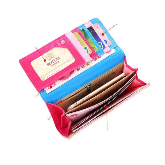 Female bag long style fashionable lady purse student lovely tower purse