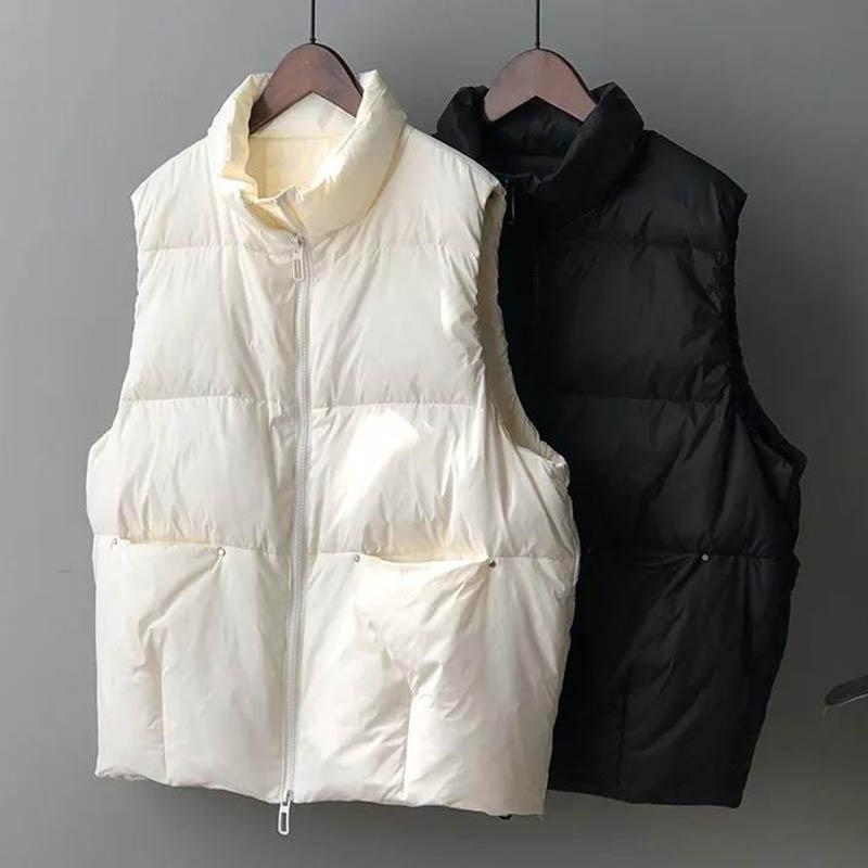 Autumn and Winter Models Short Cotton Vest Women Korean Version Was Thin Student Cotton Vest Jacket Vest