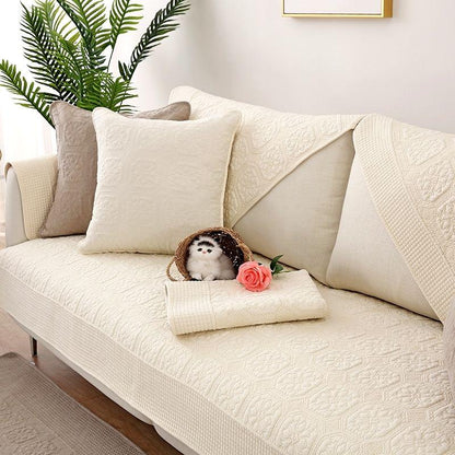 Four Seasons Sofa Cushion Modern Minimalist Nordic Sofa Covers Towel Slip Non-cotton Cushion