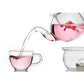 Heat-resistant High-temperature Filter Glass Teapot Household Flower Teapot Single Pot Small Tea Kettle Tea Set Tea Maker Thickening