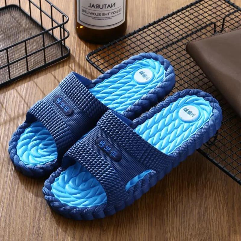 Couple Spring and Summer Slippers for Men and Women Indoor Non-slip Wear-resistant Soft Bottom Slippers