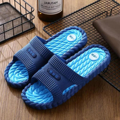 Couple Spring and Summer Slippers for Men and Women Indoor Non-slip Wear-resistant Soft Bottom Slippers
