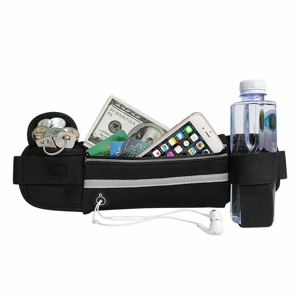 Outdoor Waterproof Sport Water Bottles Waist Bag Waterproof Running Bag Phone Pack Belt Bags