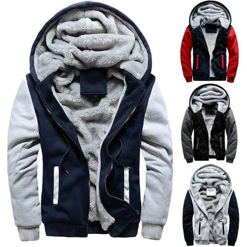 Men's Korean Version Plus Velvet Camouflage Jacket Plus Velvet Thick Plus Size Warm Hooded Jacket