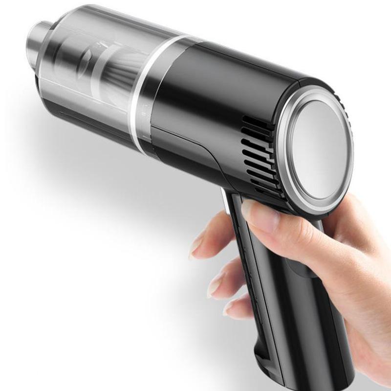 9000Pa Car Vacuum Cleaner 2000mAh Wireless Charging Handheld Vacuum Cleaner Portable Household Wet & Dry Cleaner
