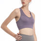 Yoga Vest Ladies Sports Bra Running Fitness Bra Elastic Shockproof Breathable Sweat-absorbent Underwear
