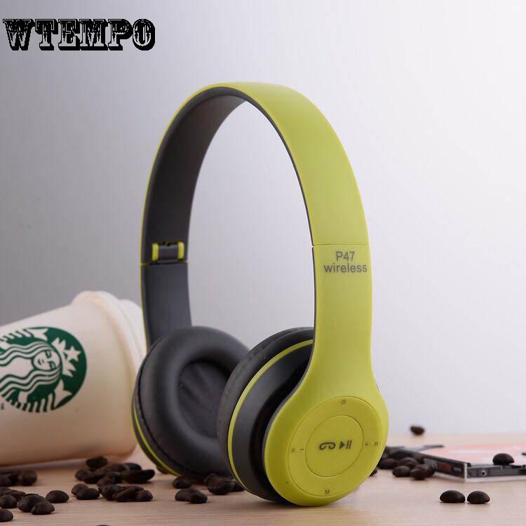 Computer Mobile Phone Universal Cool Head-mounted Wired Headset Sports Stereo Earphone