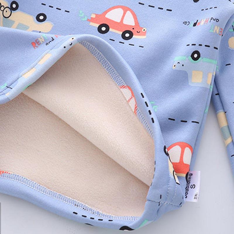 Baby Thermal Underwear Suit Clothes Autumn and Winter Men and Women Baby Long-sleeved Long-sleeved Long-sleeved Long-sleeved Long-sleeved
