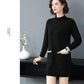 Autumn Winter High Quality pullover Sweater Dress Women Knit Dress thick Long Sweater Dress with Pockets  Outer Wear