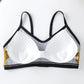 Pure Cotton Buckle Breathable Sports Suspender Vest Wrap Chest Without Steel Ring Gather Elastic Underwear Bra