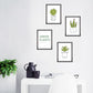 decorative cactus aloe potted creative wall stickers kindergarten wall stickers manufacturers