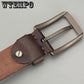 Man's retro vintage pin buckle male genuine leather belts high quality fashion luxury